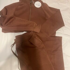 Women's Brown Jumpsuit